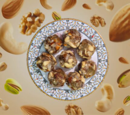 DRY FRUITS DATE LADDOO